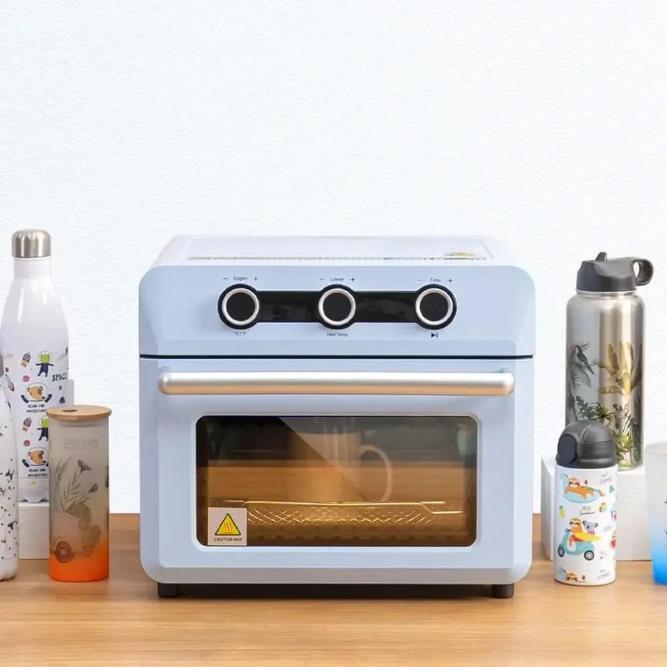 Authenticity guarantee.Sublimation Oven Machine Light Blue Convection Oven for Sublimation Blanks Mugs Tumblers Cups Water Bottl