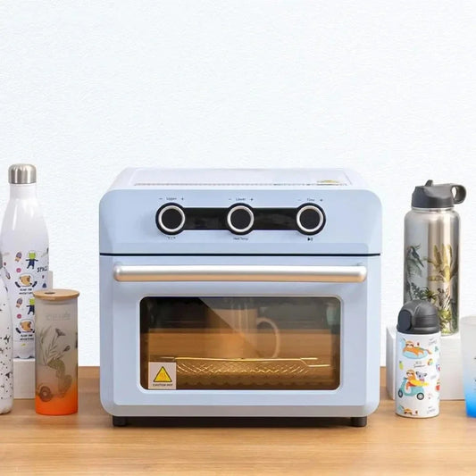 Authenticity guarantee.Sublimation Oven Machine Light Blue Convection Oven for Sublimation Blanks Mugs Tumblers Cups Water Bottl