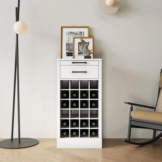 Bar Cabinets for Home, Modular Wine Cabinet Bar Cabinet with Storage Wine Compartment, 24 Wine Cabinet Buffet Cabinets