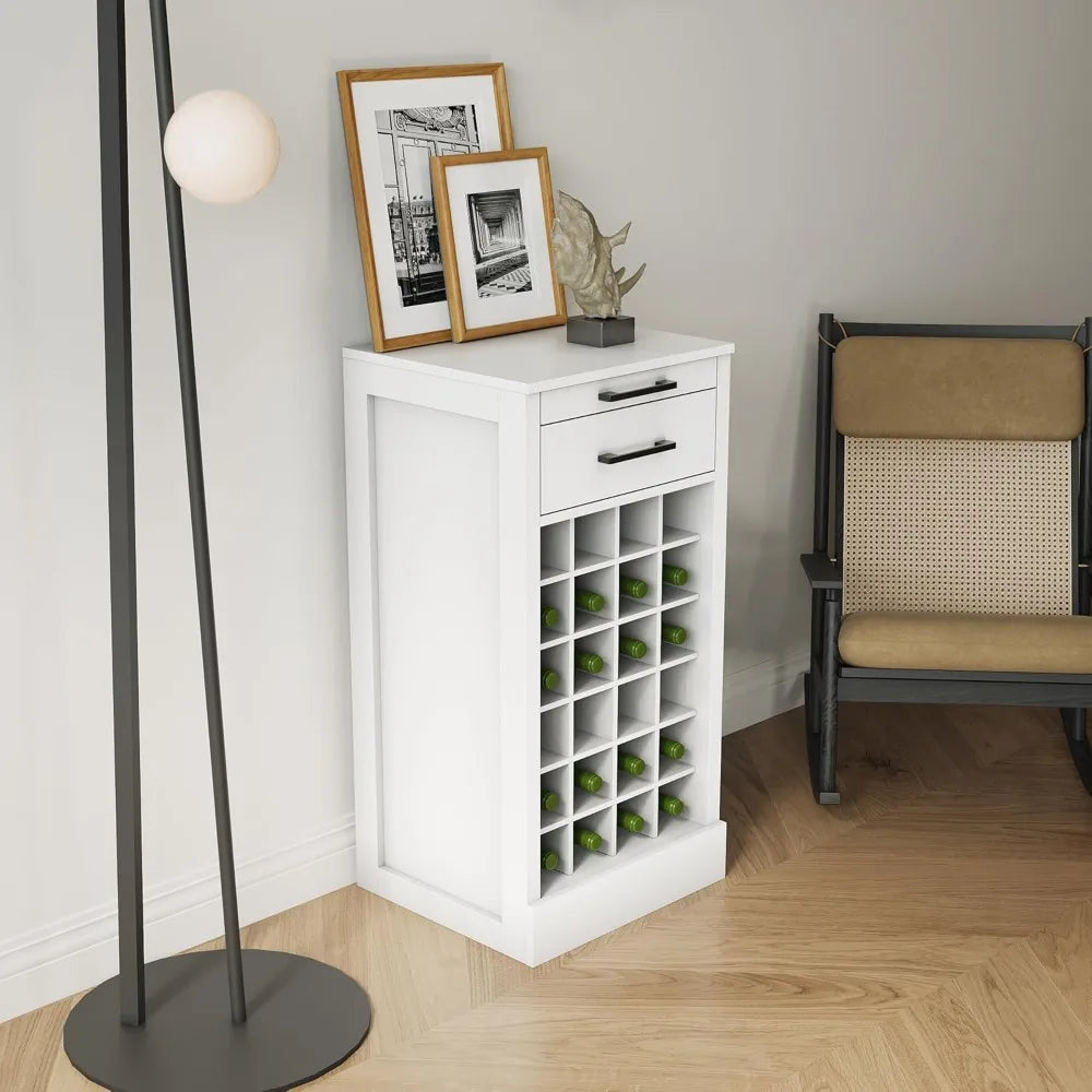 Bar Cabinets for Home, Modular Wine Cabinet Bar Cabinet with Storage Wine Compartment, 24 Wine Cabinet Buffet Cabinets
